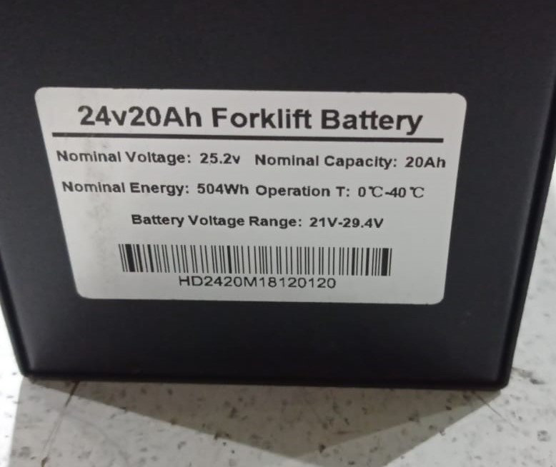 Аккумулятор для тележек PPT15-2/EPT 24V/20Ah литиевый (Li-ion battery) (1005901)