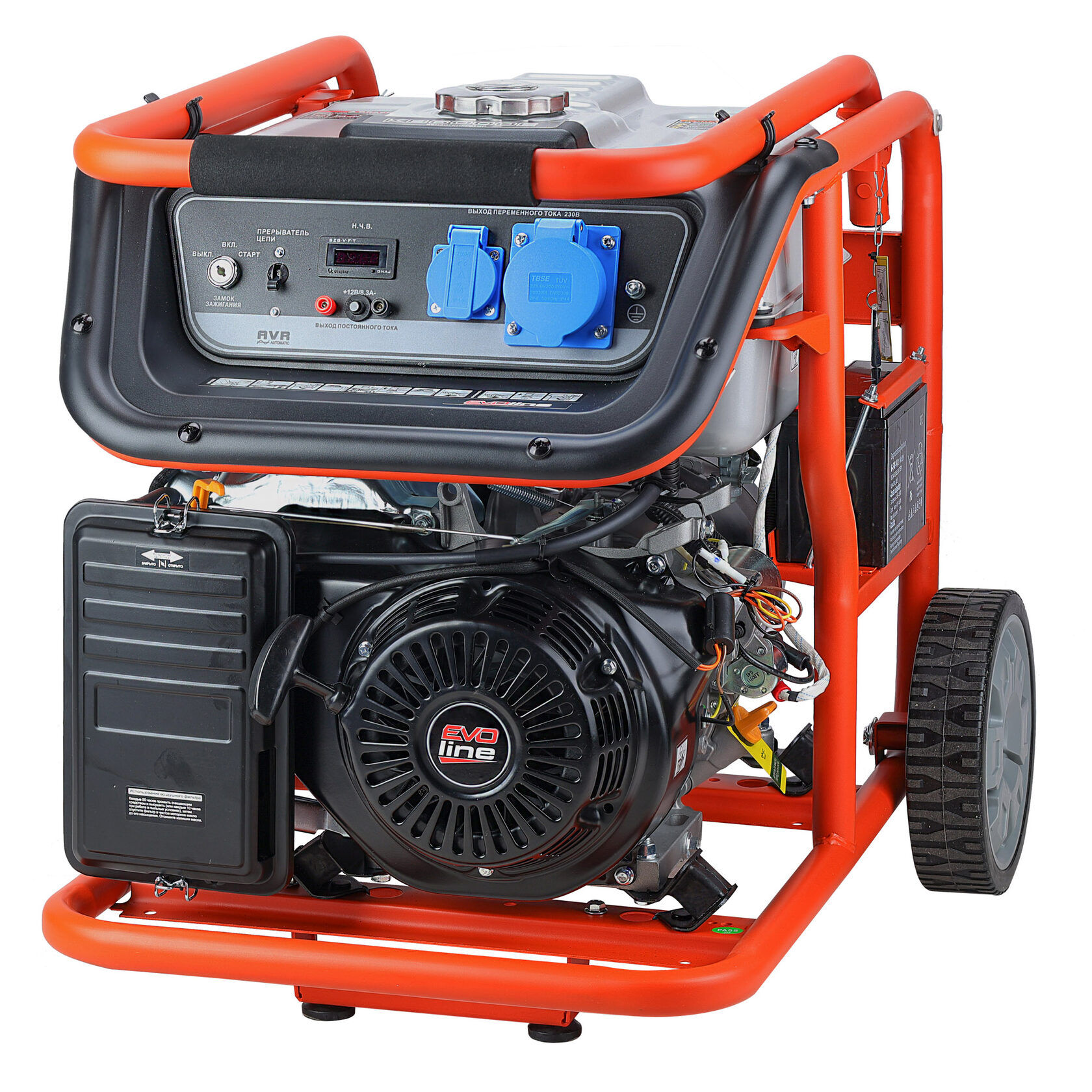 Генератор бензиновый EVOline KB 6000 E (произведено Zongshen)