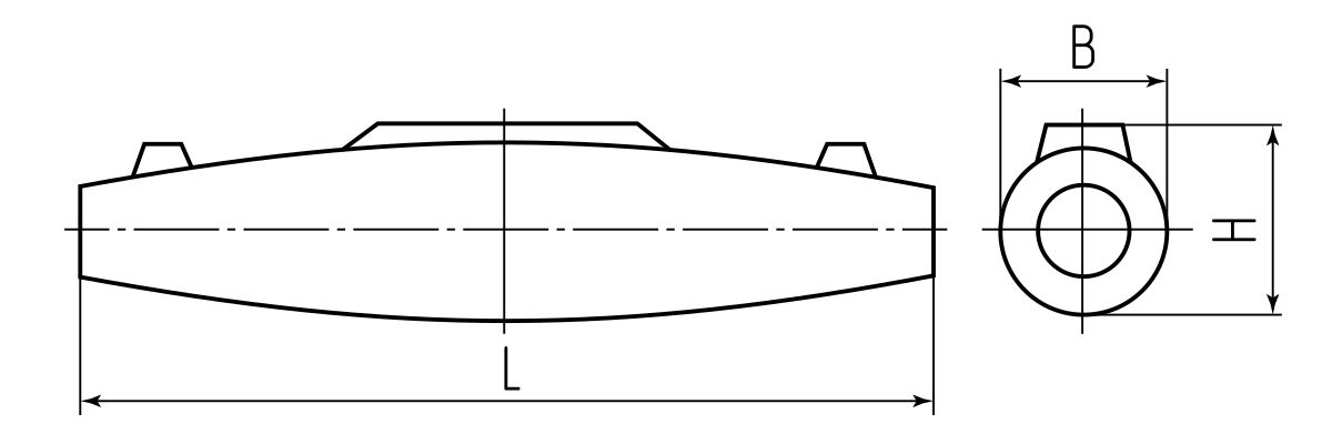 Муфта кабельная заливная соединительная МКС(б)-3 (КВТ) (102651)