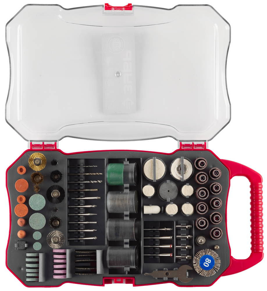 Набор мини-насадок для гравёра 208 предм. ЗУБР 35901-H208