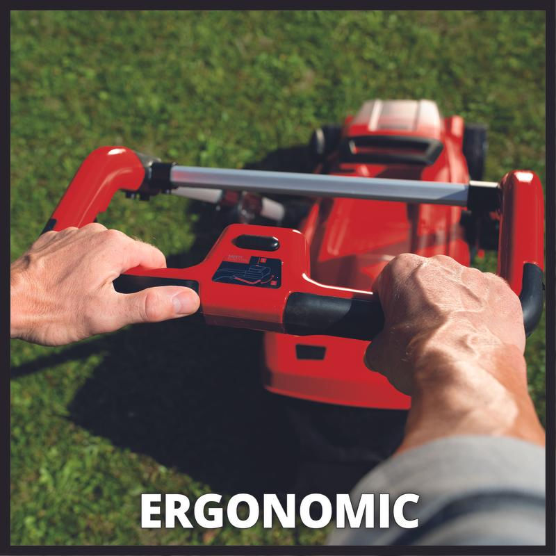 Газонокосилка акк Einhell PXC RASARRO 36/40, 2x18В,BL,40см,6с 25-75мм,50л,2x4Aч,двойн.ЗУ (3413278)