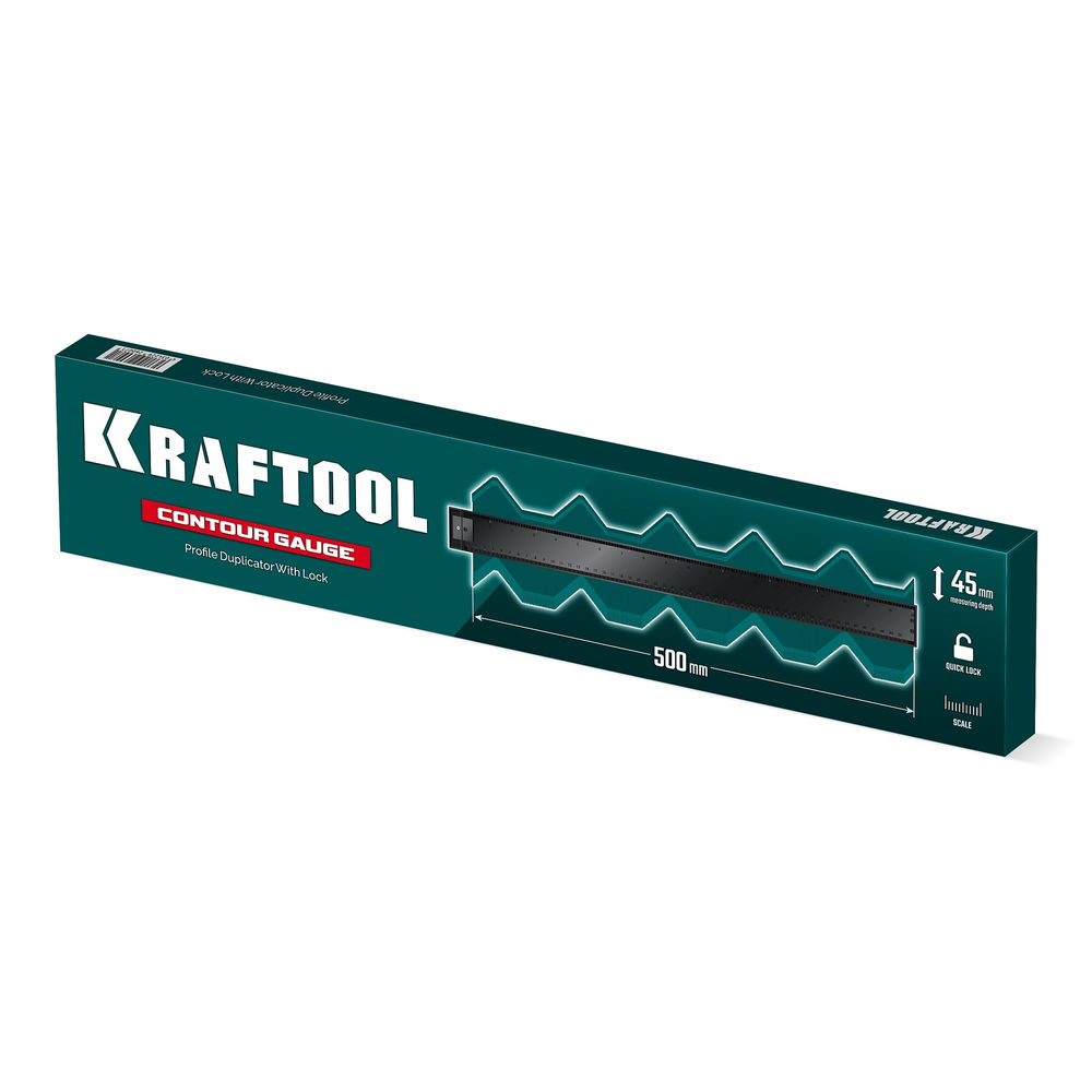Шаблон для копирования контура с фиксатором 500 мм KRAFTOOL 30077-500