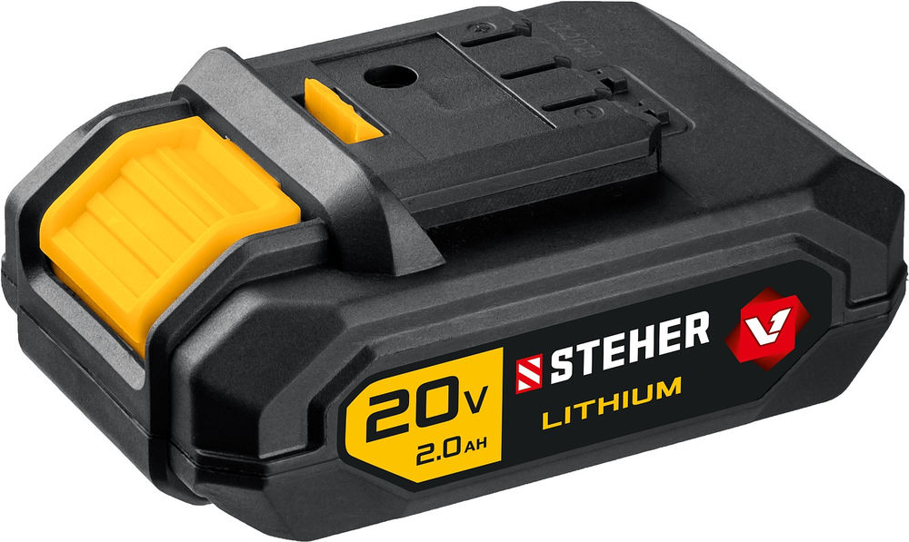 Батарея аккумуляторная V1 STEHER 20 В 2.0 А·ч V1-20-2  