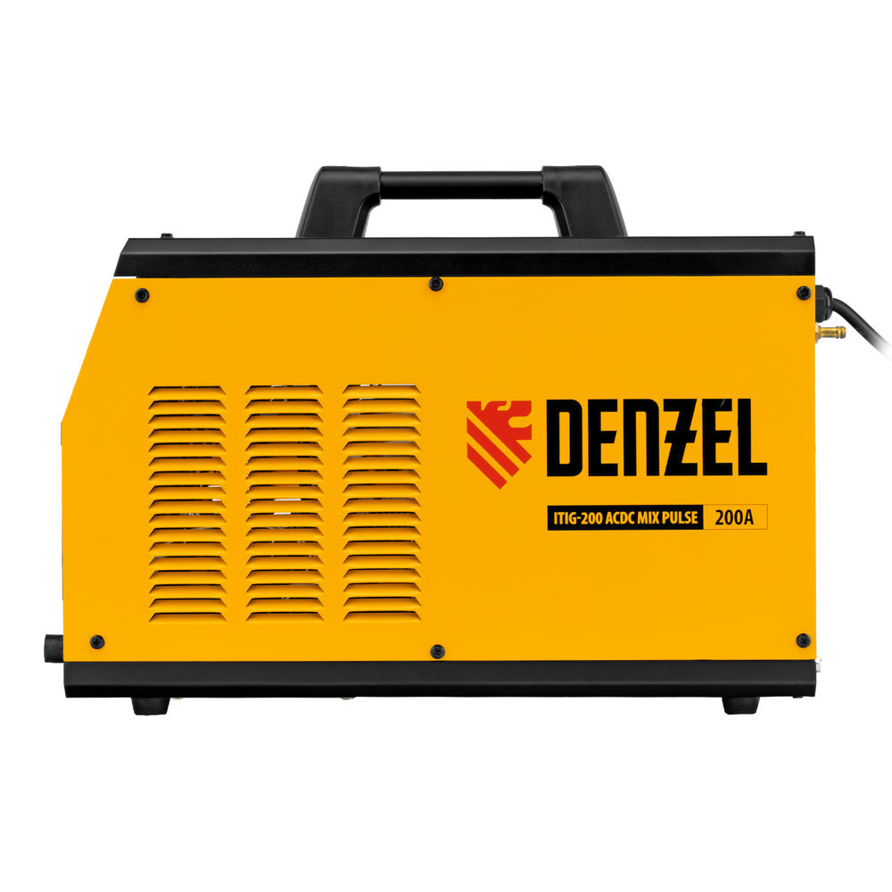 Аппарат инвертор. аргонодуговой сварки ITIG-200 ACDC Mix Pulse, 200 А, ПВ 60% Denzel (94319)