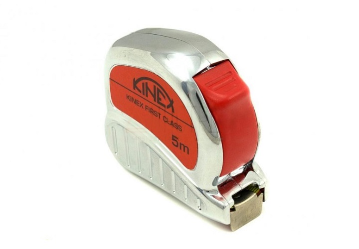 Рулетка 5м метал. корп. KINEX