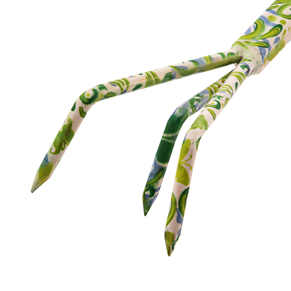 Рыхлитель 3 - зубый, 60 х 415 мм, стальной, пластиковая рукоятка, Flower Green, Palisad (620385)