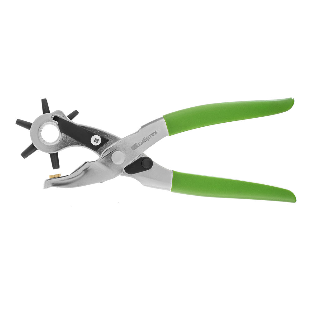Просекатель для кожи и картона, D 2.5, 3.0, 3.5, 4.0, 4.5, 5 мм Сибртех (18360)