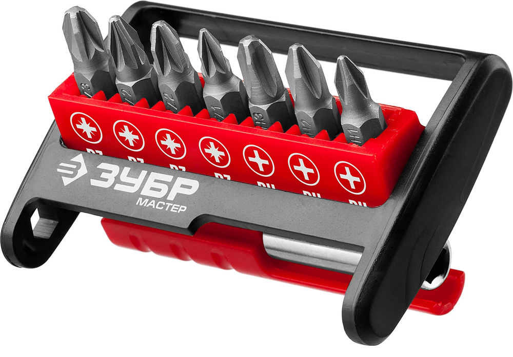Набор бит с адаптером MX-8, 8 шт ЗУБР 26089-H8