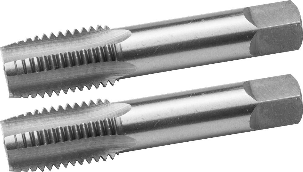 Комплект ручных метчиков сталь 9ХС ЗУБР М16 x 1.5 мм 4-28006-16-1.5-H2