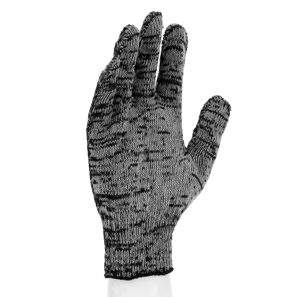 Перчатки х/б, меланж, 10 класс (67788)