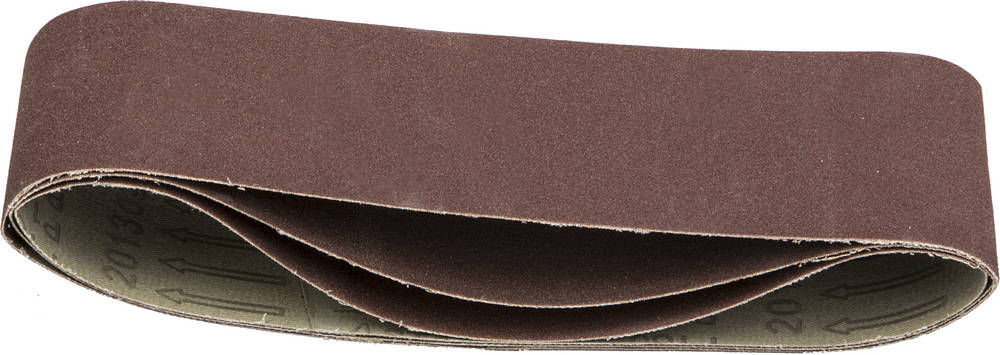 Лента шлифовальная 75х457 мм, P180, для ЛШМ, 3 шт. STAYER Master 35441-180