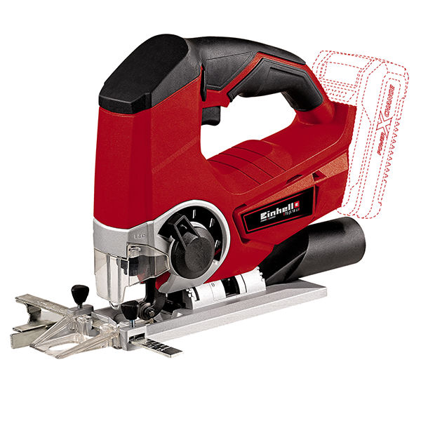 Лобзик аккумуляторный Einhell PXC TE-JS 18/80 Li, 18В,80мм,2400 ход/мин,Quick,маятник,LED,без АКК (4321200)