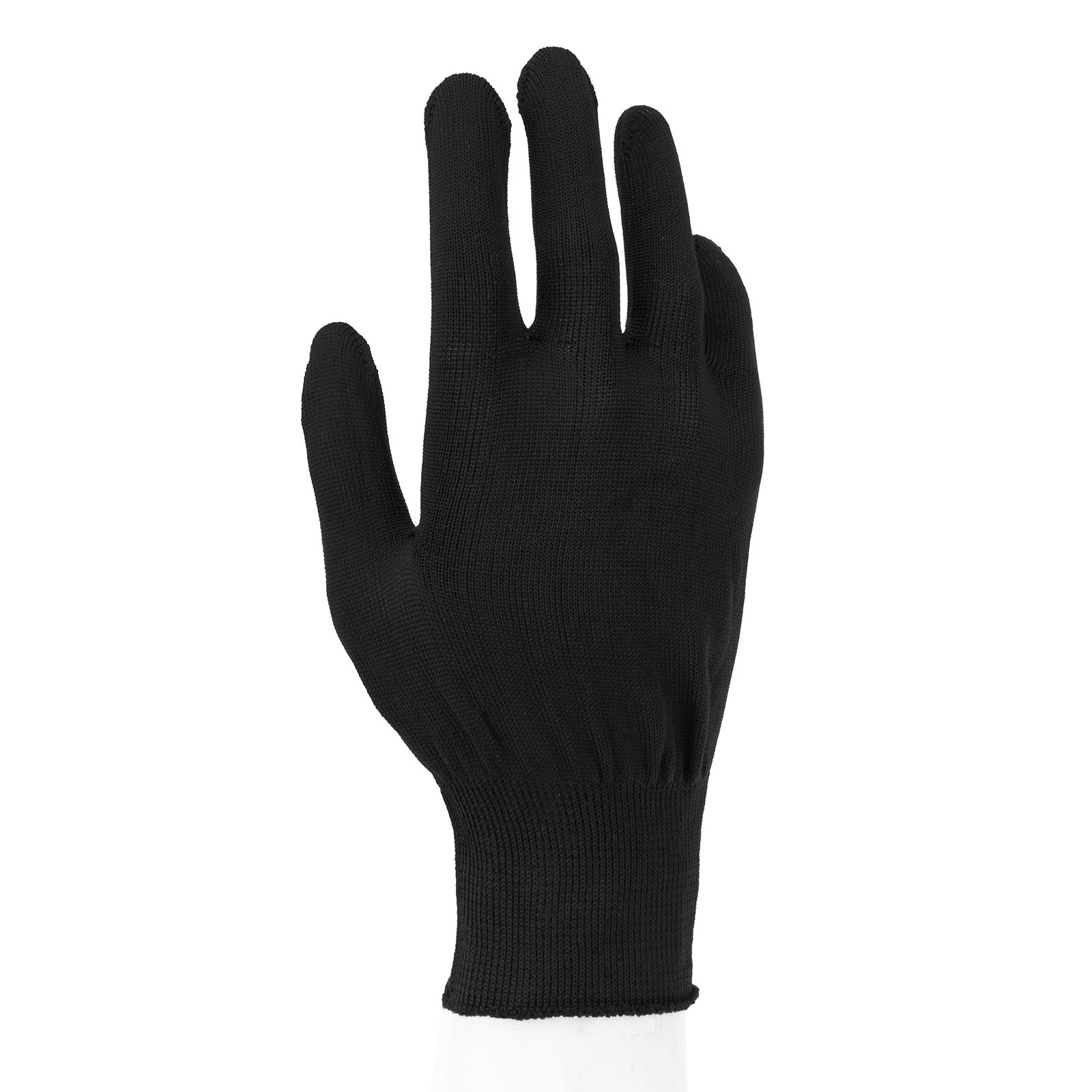 Перчатки Нейлон, 13 класс, черные, XL (67843)