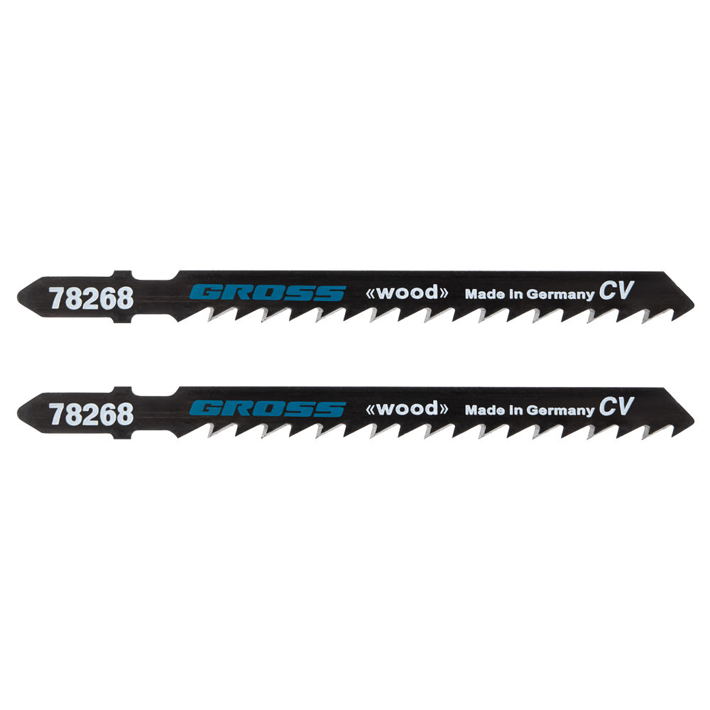 Полотна для электролобзика по дереву, 2 шт, ( 3104-T144D ) Gross