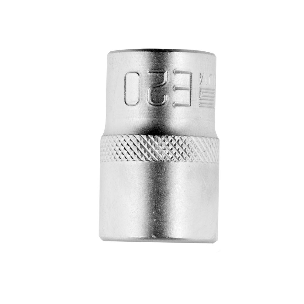 Головка торцевая 1/2, Е20, CrV Stels