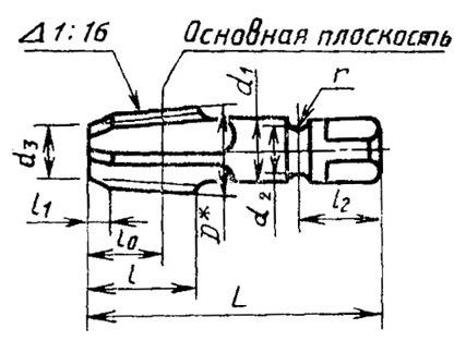 Метчик Rc 2 Р6М5 трубный конический, м/р. (11 ниток/дюйм) CNIC