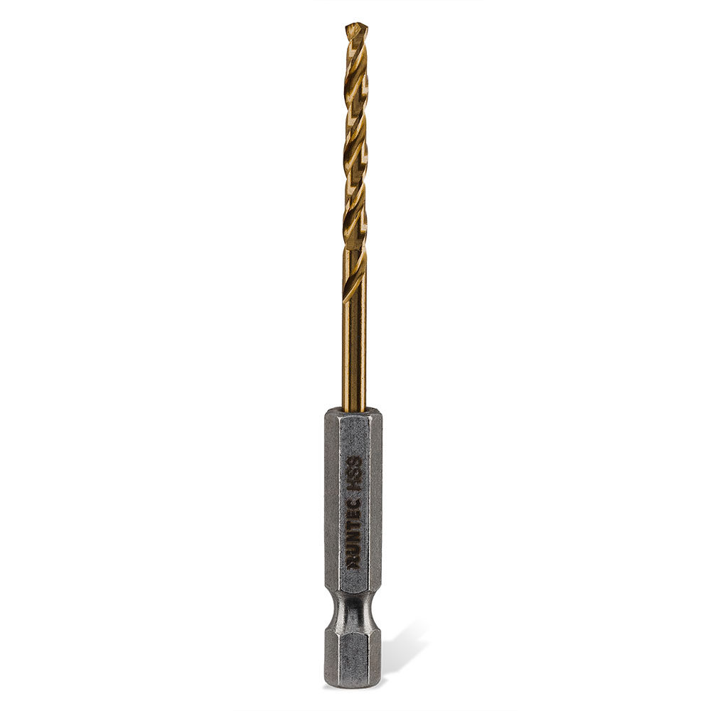 Сверло по металлу Runtec HSS-TiN 3 x 80мм HEX 1/4 RUNTEC RT-DS3