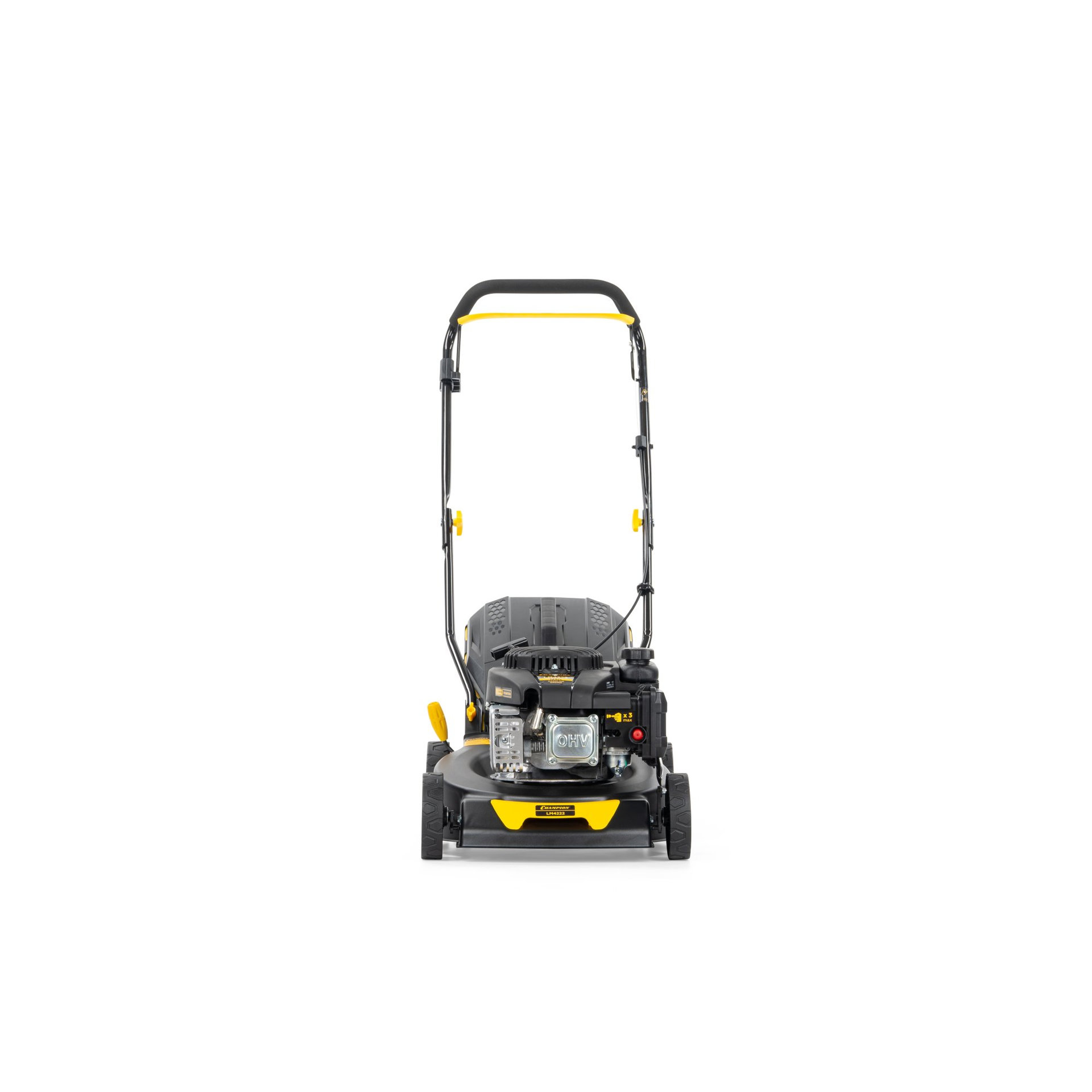 Газонокосилка CHAMPION LM4222 (2,2кВт 418мм 40л 20-70мм 1рычаг/6, 17кг 2в1) (LM4222)