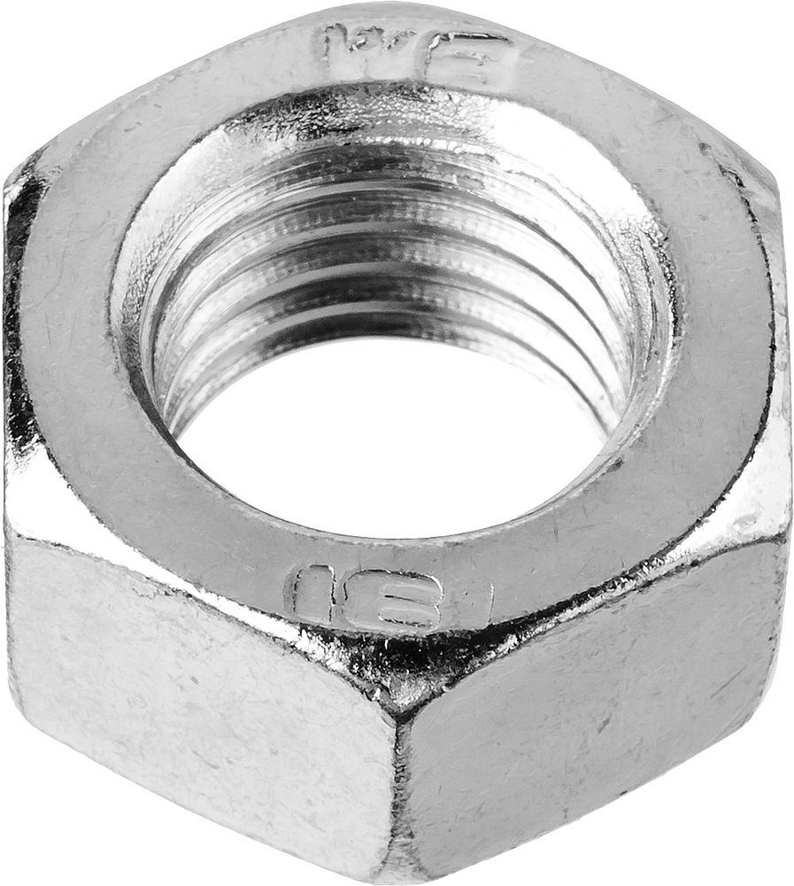 Гайка шестигранная M8, кл. пр. 6, цинк, 10 шт, ГОСТ ISO 4032-2014 ЗУБР 303556-08