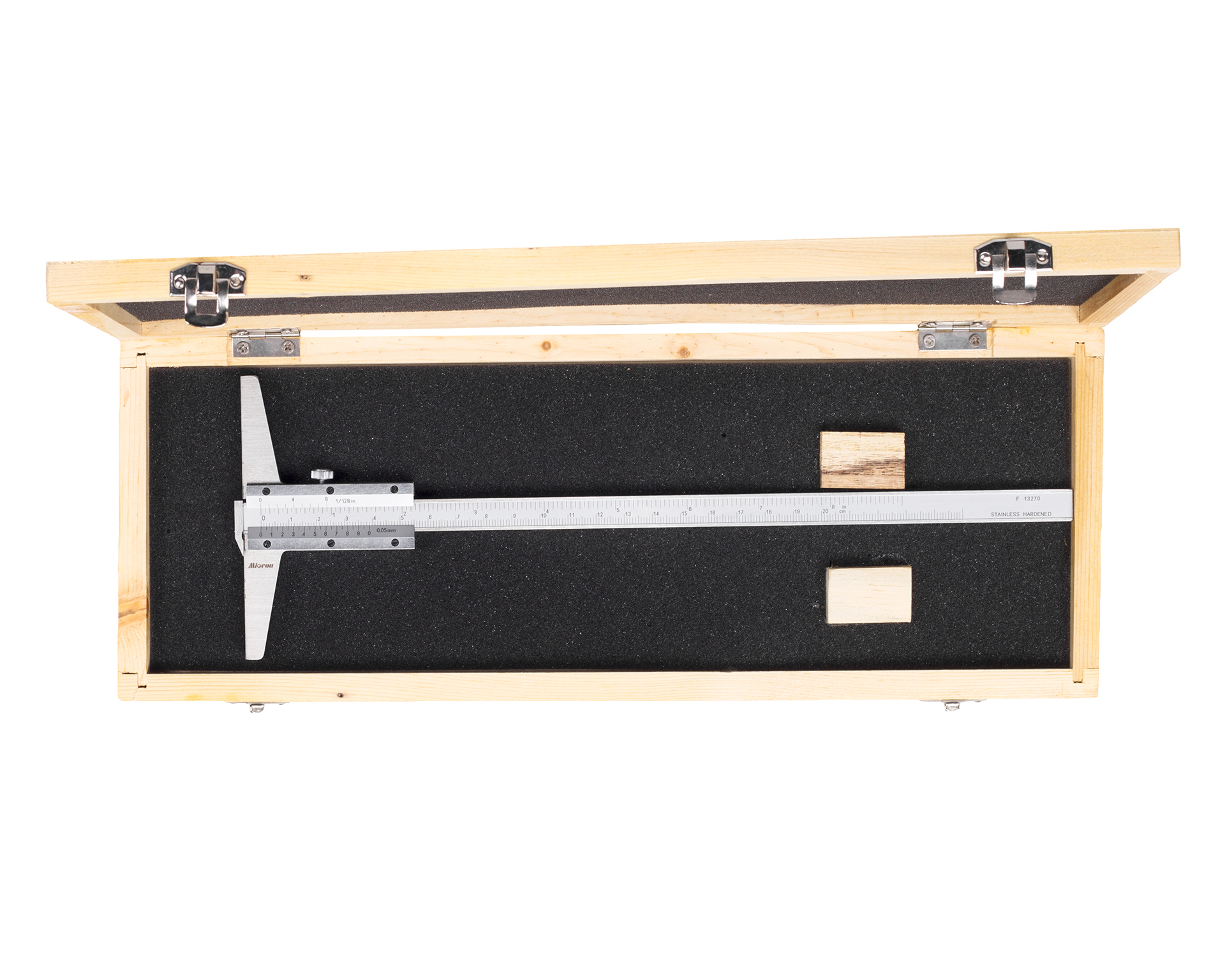 Штангенглубиномер ШГ- 200 0,05 с толщиномером Микрон