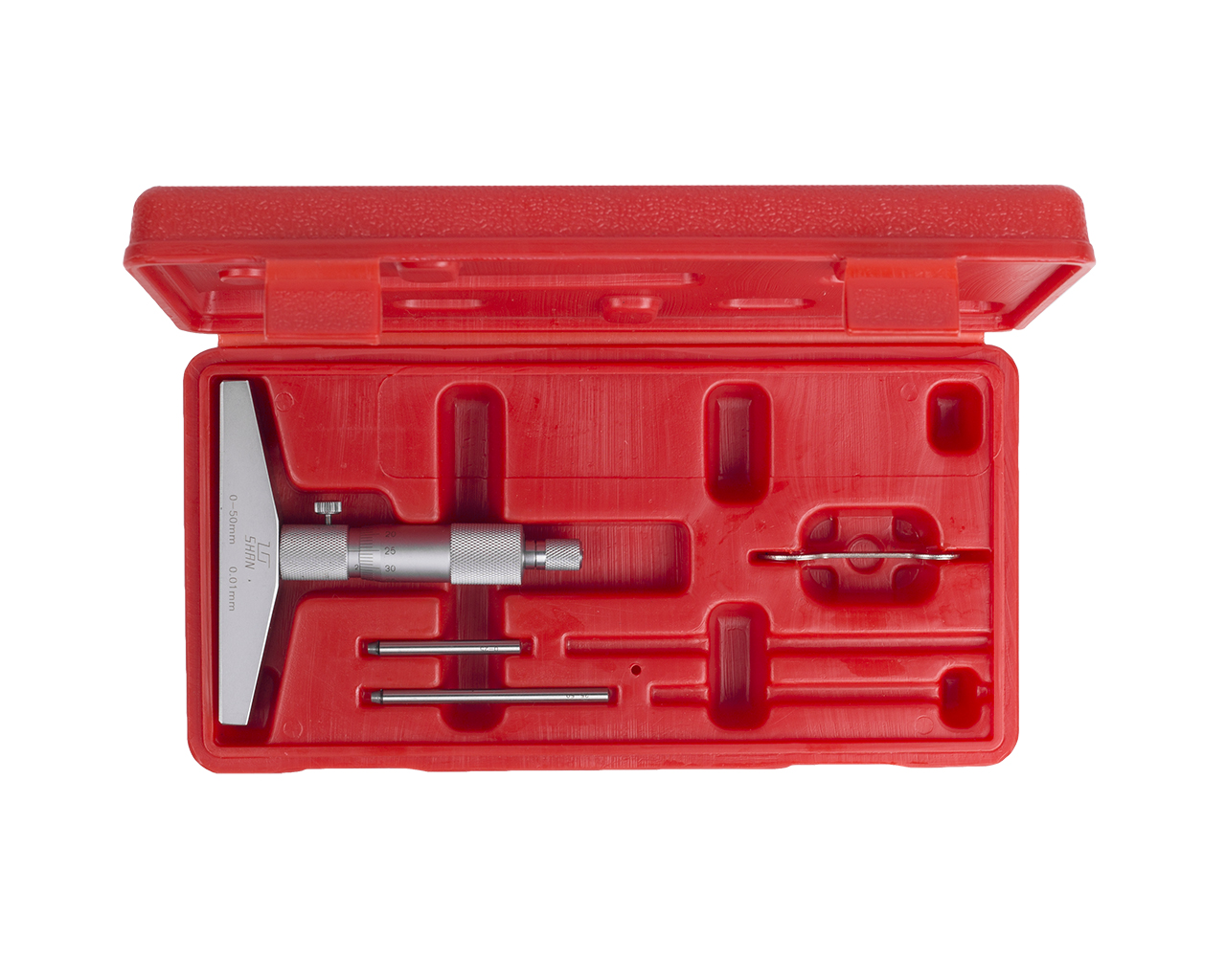 Глубиномер микрометрический ГМ-50 мм 0,01 SHAN