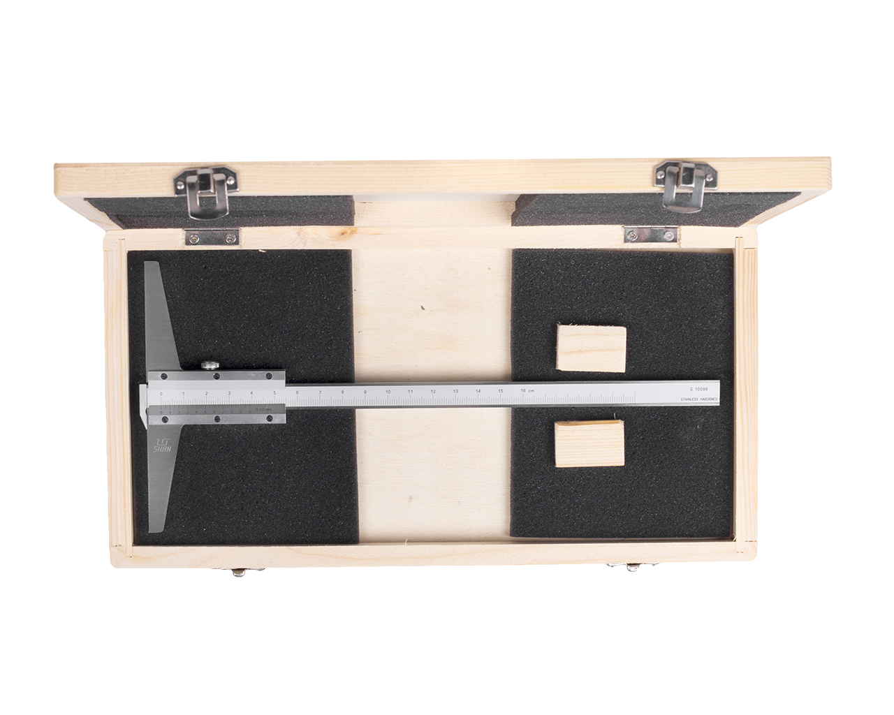 Штангенглубиномер ШГ- 300 0,05 с толщиномером SHAN