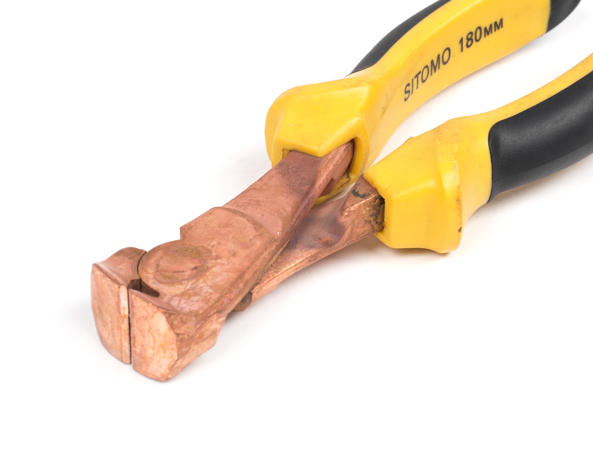 Кусачки торцевые 180 мм омеднение