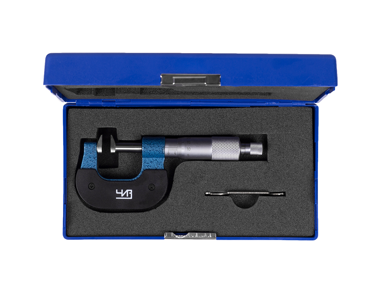 Микрометр зубомерный МЗ-УС-25 0,01 мм с усеченными пяткой и винтом ЧИЗ