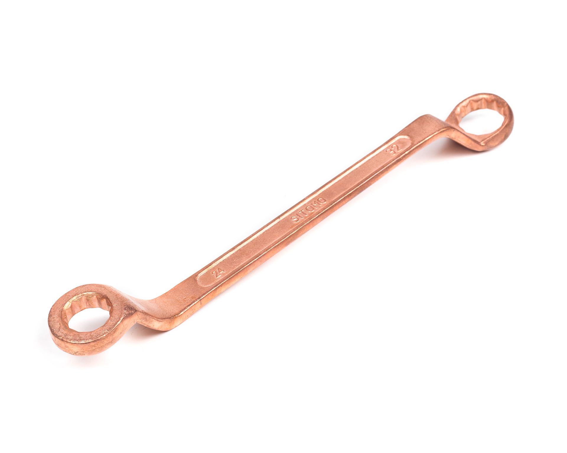 Ключ накидной двусторонний 24х32 мм омеднение SITOMO