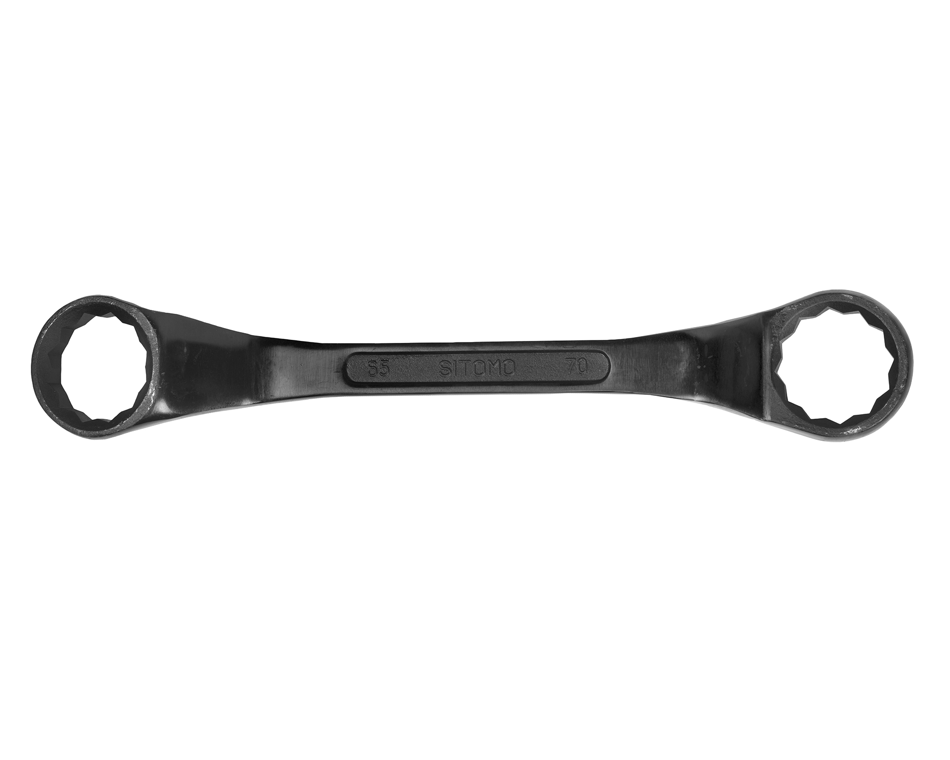 Ключ накидной двусторонний 65х70 мм оксидирование SITOMO