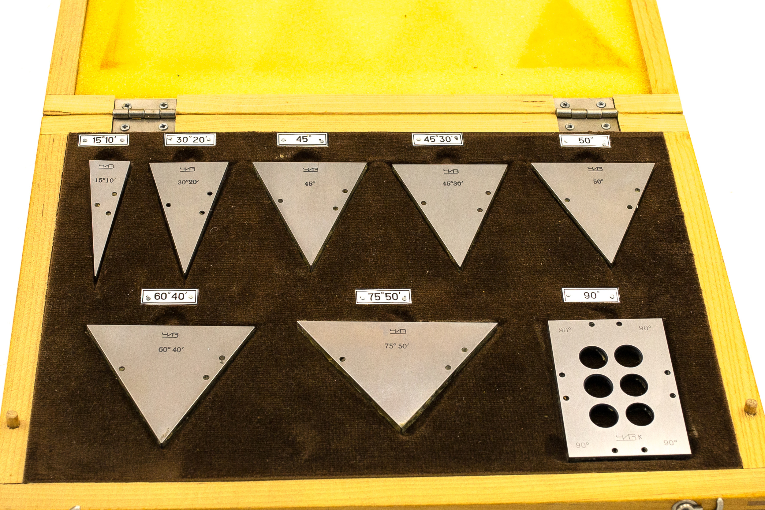 Набор мер плоского угла призматических N4-1 ЧИЗ