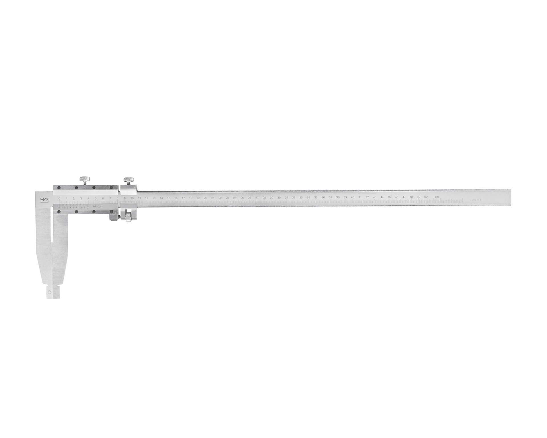 Штангенциркуль ШЦ-3-1250 0,1 губки 125мм (500-1250) ЧИЗ