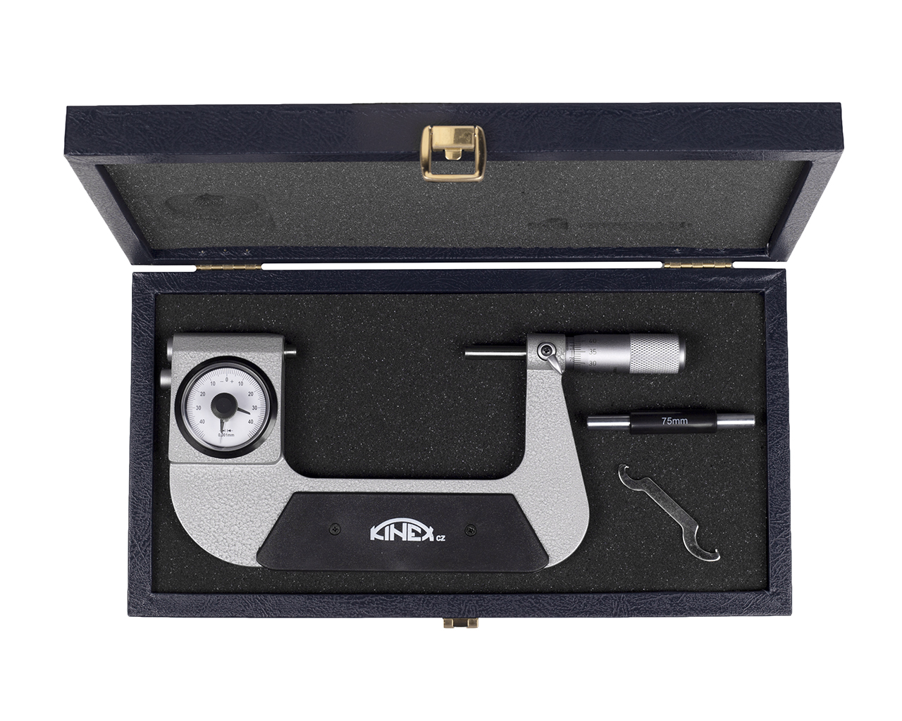 Микрометр рычажный МР-100 0,001 KINEX