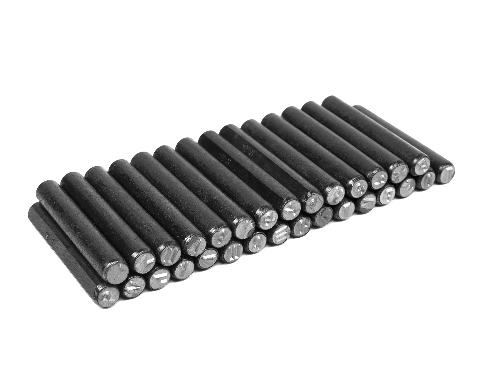 Клейма буквенные № 8 твердосплавные БЗТС