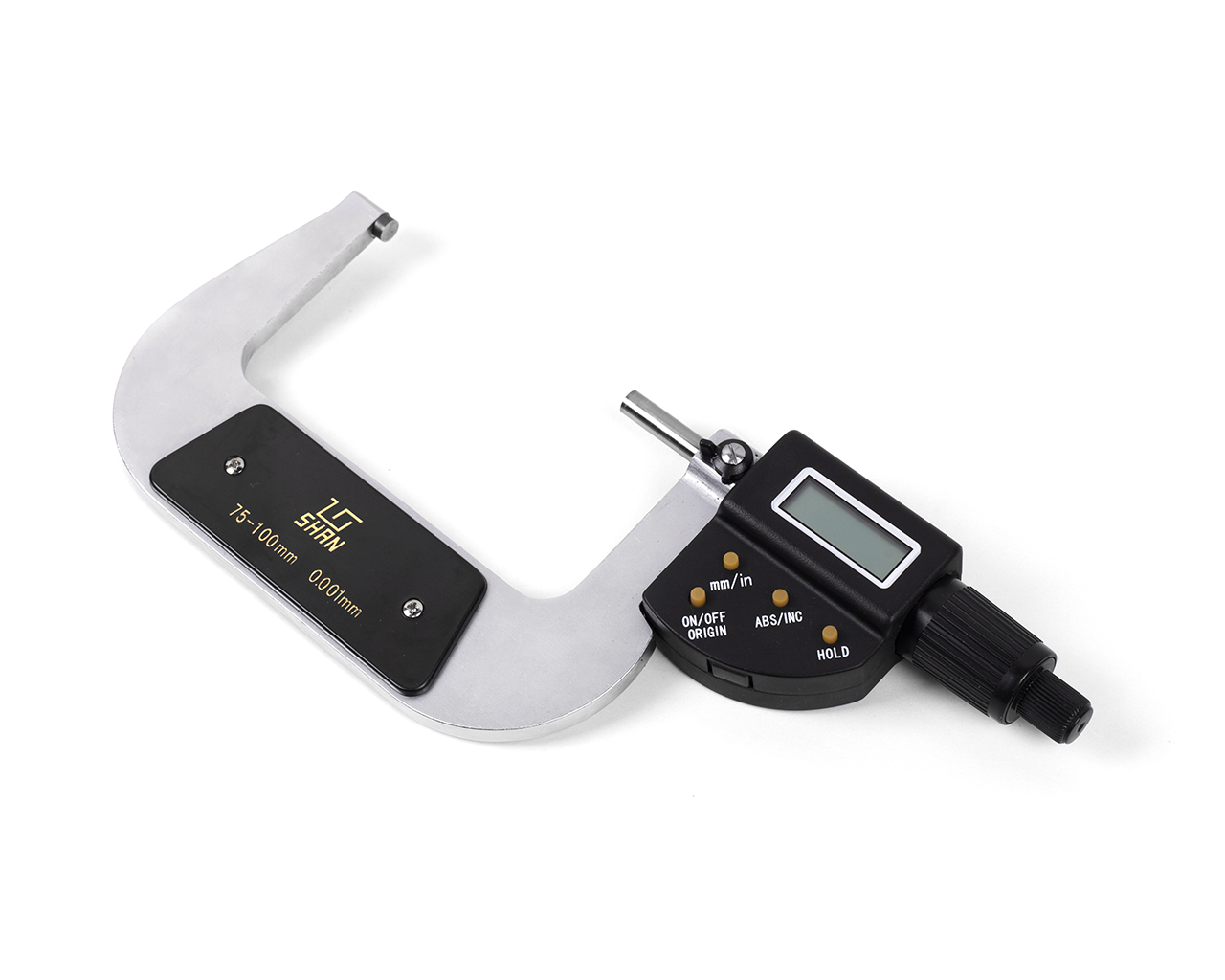 Микрометр электронный цифровой МКЦ-100 0.001 SHAN с калибровкой