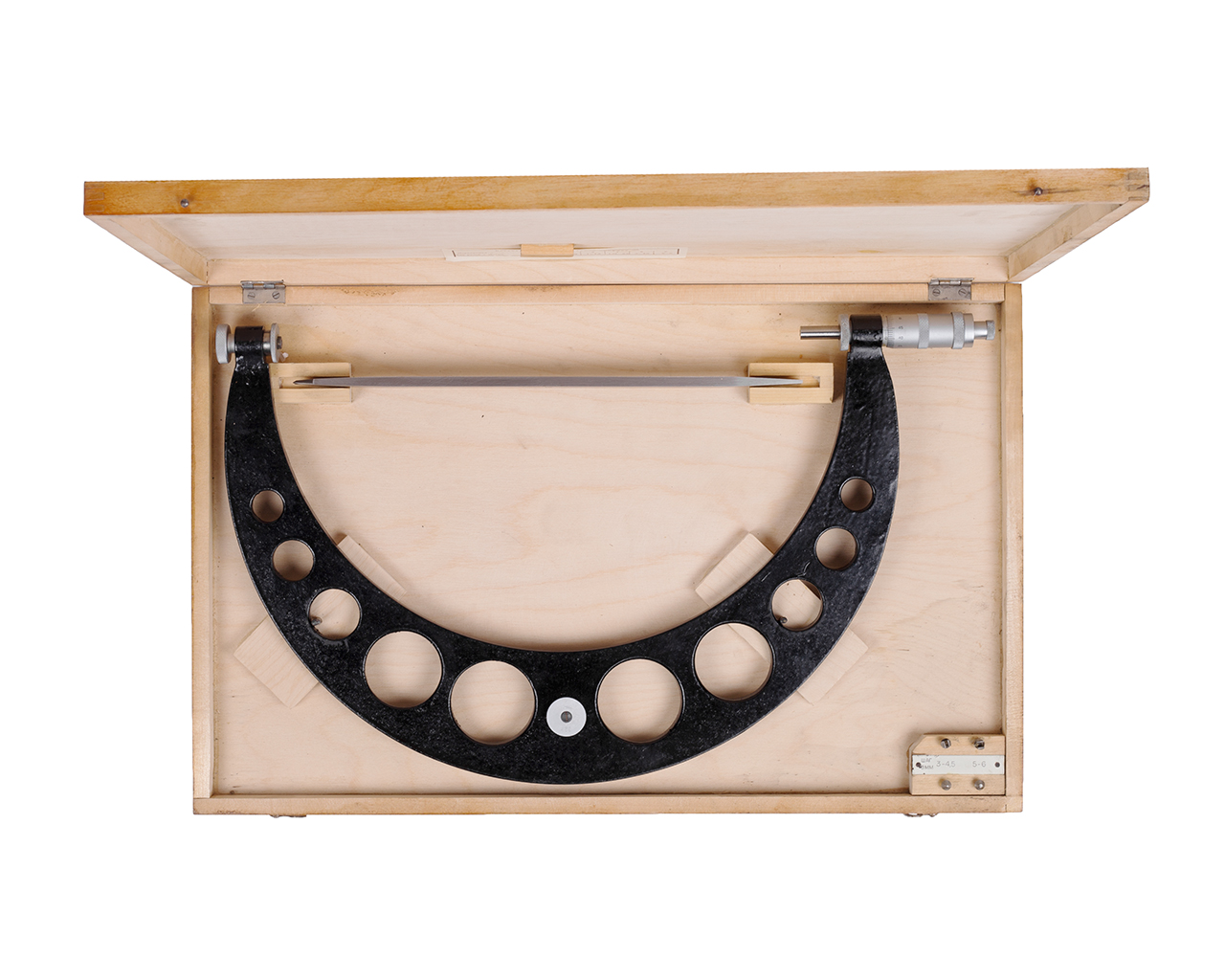 Микрометр резьбовой МВМ-350 0,01 КировИнструмент