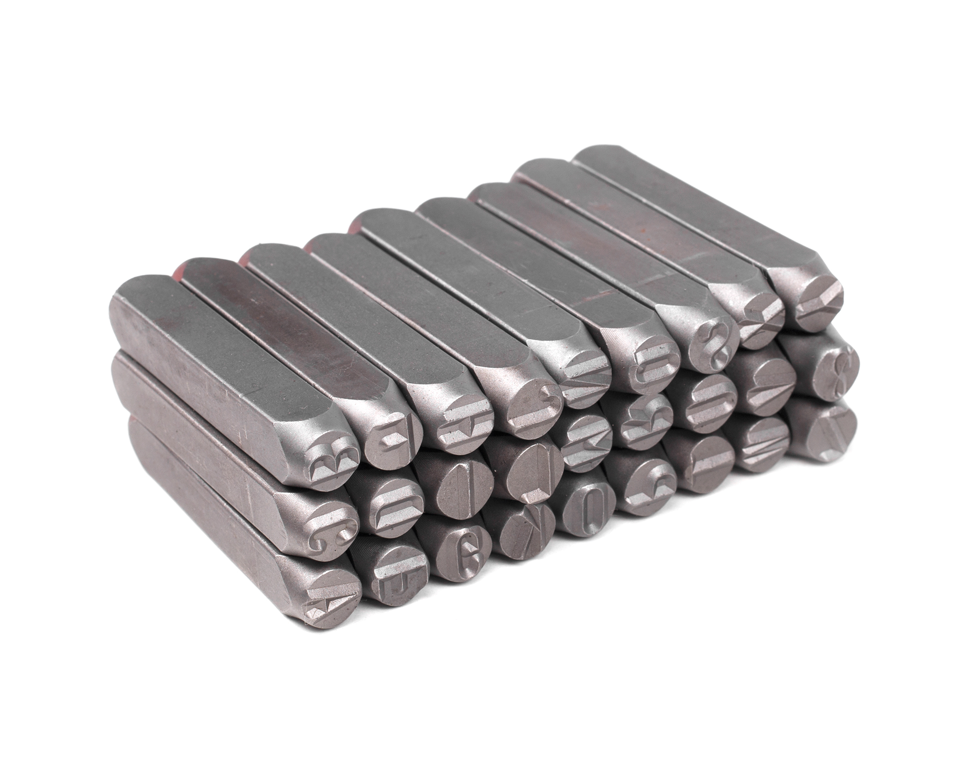 Клейма буквенные № 8 латиница стальные строчные SITOMO