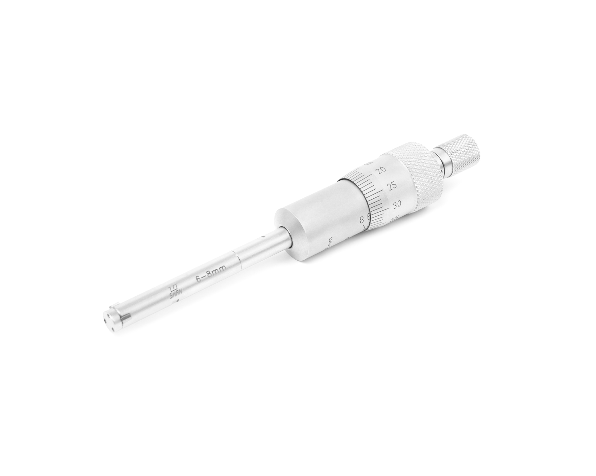 Нутромер микрометрический 3-точечный 6-8 0,001 у/к SHAN