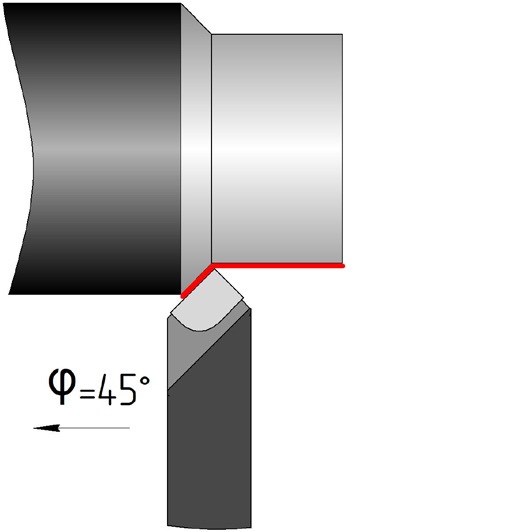 Резец проходной прямой 40х32х200 Т5К10